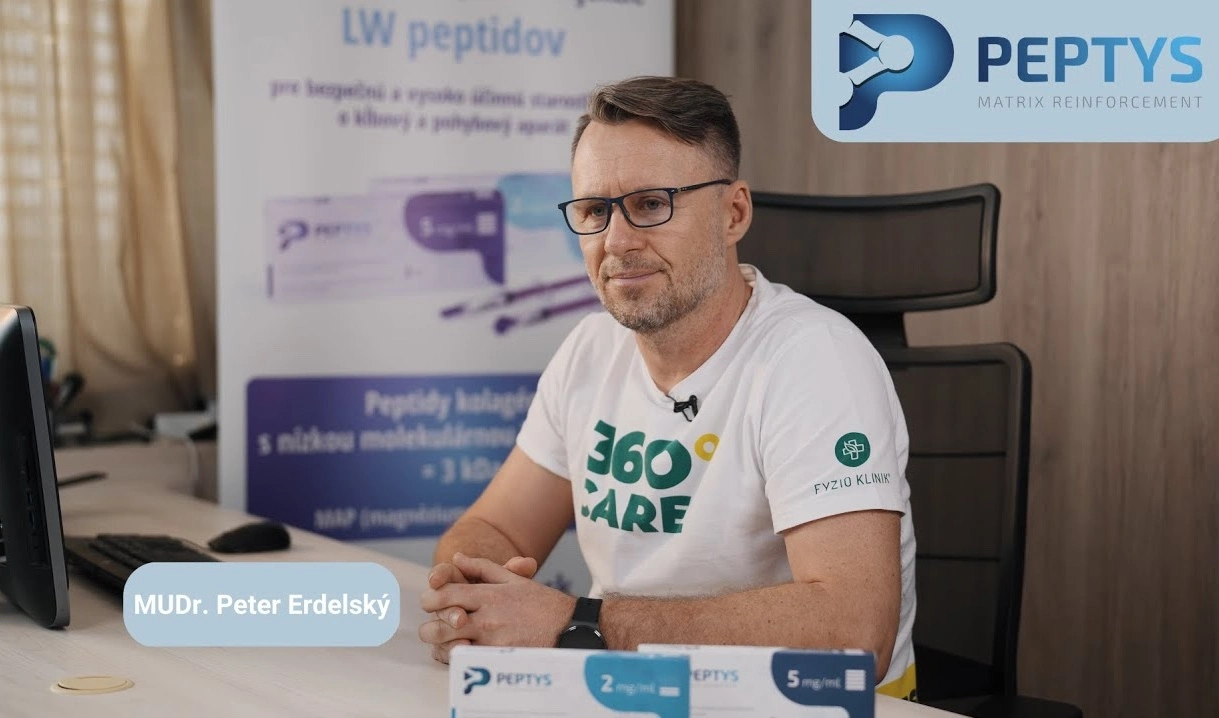 dr. med. Peter Erdelský – video razgovor o PEPTYS-u
